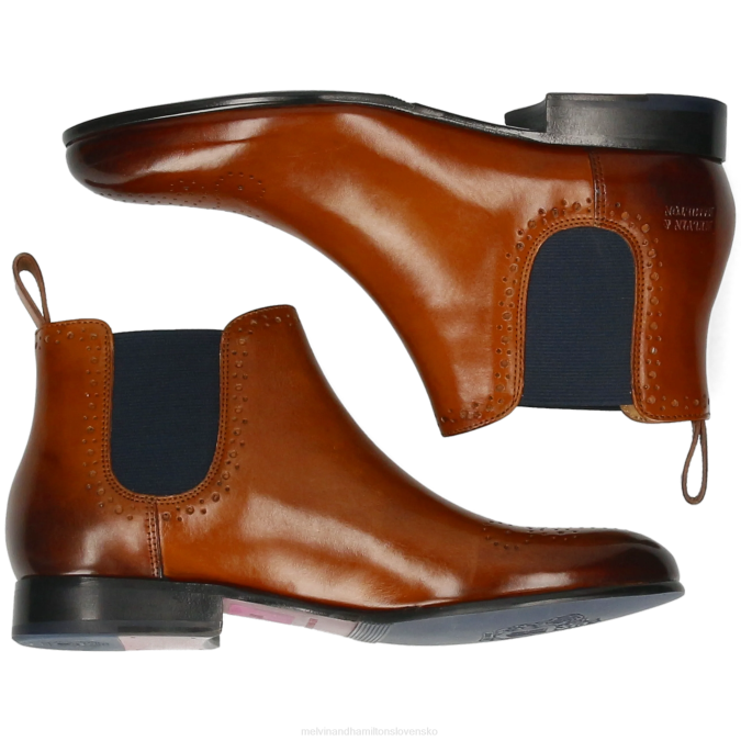 Melvin & Hamilton ženy sally 16 B0T2893 členkové čižmy hnedá