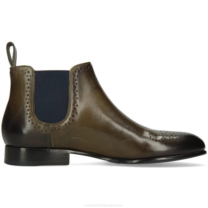 Melvin & Hamilton ženy sally 16 B0T2914 členkové čižmy kaki