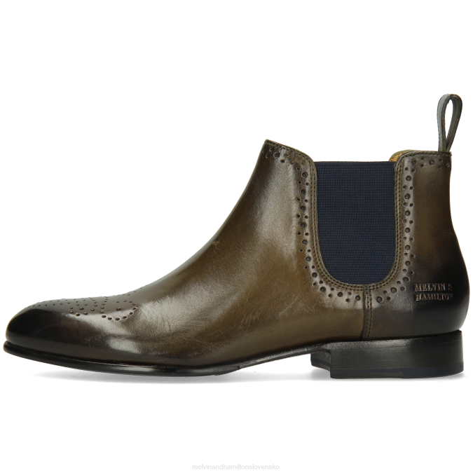 Melvin & Hamilton ženy sally 16 B0T2914 členkové čižmy kaki