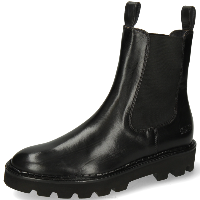 Melvin & Hamilton ženy sally 186 B0T2779 členkové čižmy čierna