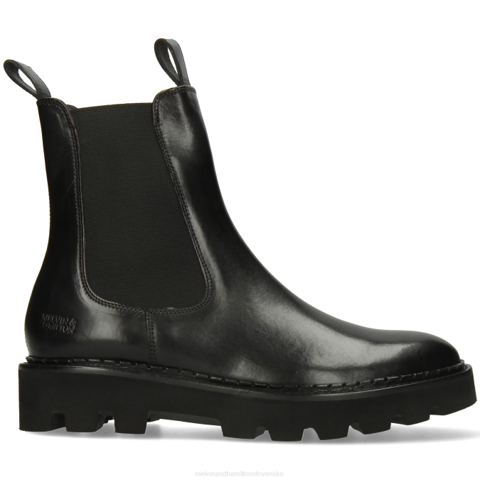 Melvin & Hamilton ženy sally 186 B0T2779 členkové čižmy čierna