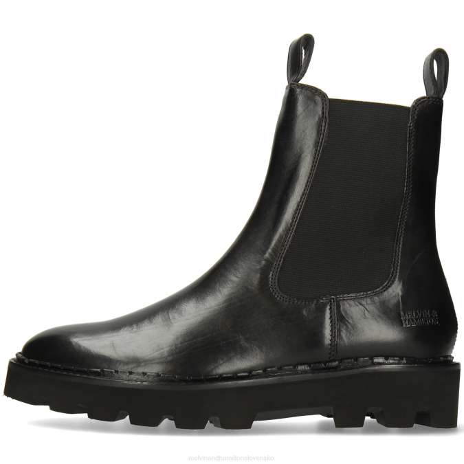 Melvin & Hamilton ženy sally 186 B0T2779 členkové čižmy čierna