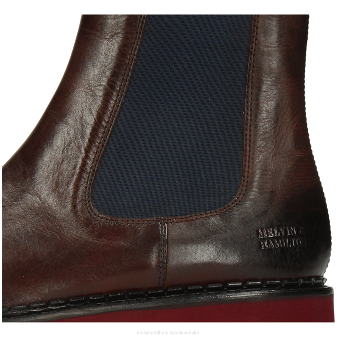 Melvin & Hamilton ženy sally 186 B0T2860 členkové čižmy hnedá