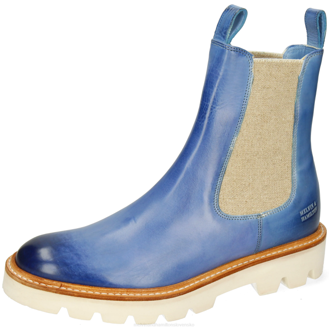 Melvin & Hamilton ženy sally 186 B0T2862 členkové čižmy Modrá