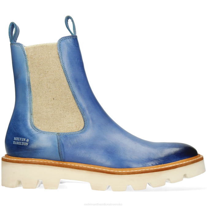 Melvin & Hamilton ženy sally 186 B0T2862 členkové čižmy Modrá