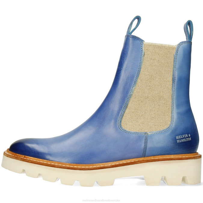 Melvin & Hamilton ženy sally 186 B0T2862 členkové čižmy Modrá