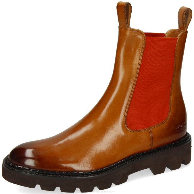 Melvin & Hamilton ženy sally 186 B0T2885 členkové čižmy svetlo hnedá