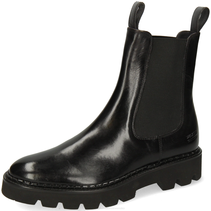 Melvin & Hamilton ženy sally 186 B0T2908 členkové čižmy čierna