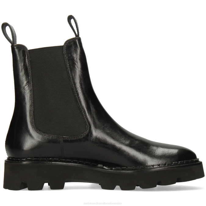 Melvin & Hamilton ženy sally 186 B0T2908 členkové čižmy čierna