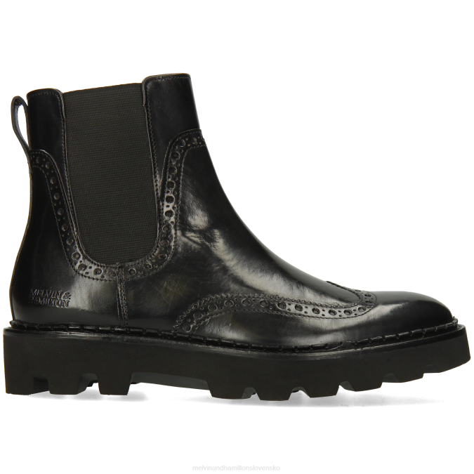 Melvin & Hamilton ženy sally 192 B0T2802 členkové čižmy čierna