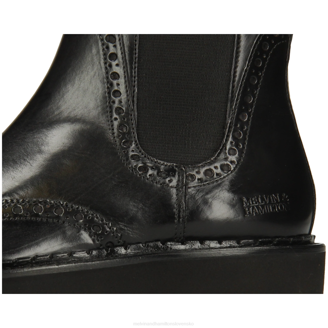 Melvin & Hamilton ženy sally 192 B0T2802 členkové čižmy čierna