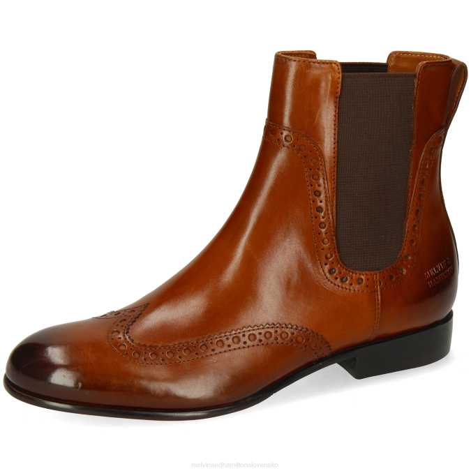 Melvin & Hamilton ženy sally 192 B0T2842 členkové čižmy hnedá