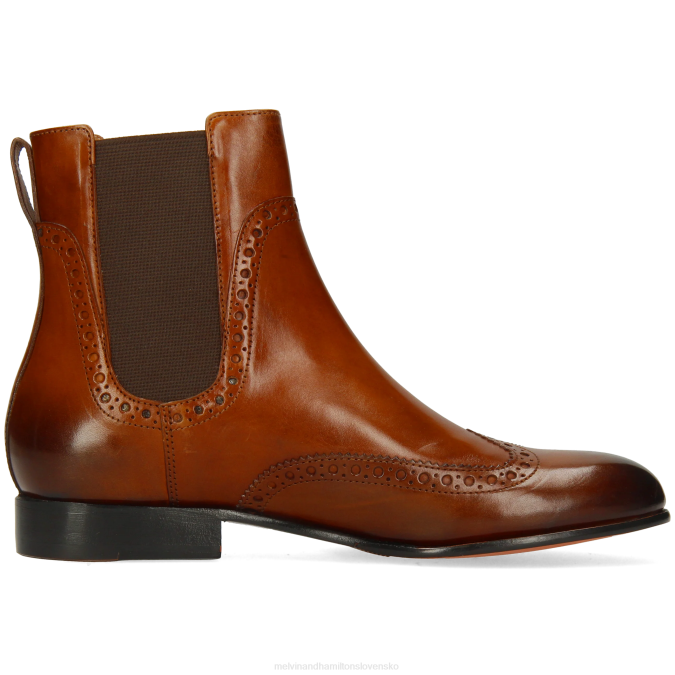 Melvin & Hamilton ženy sally 192 B0T2842 členkové čižmy hnedá