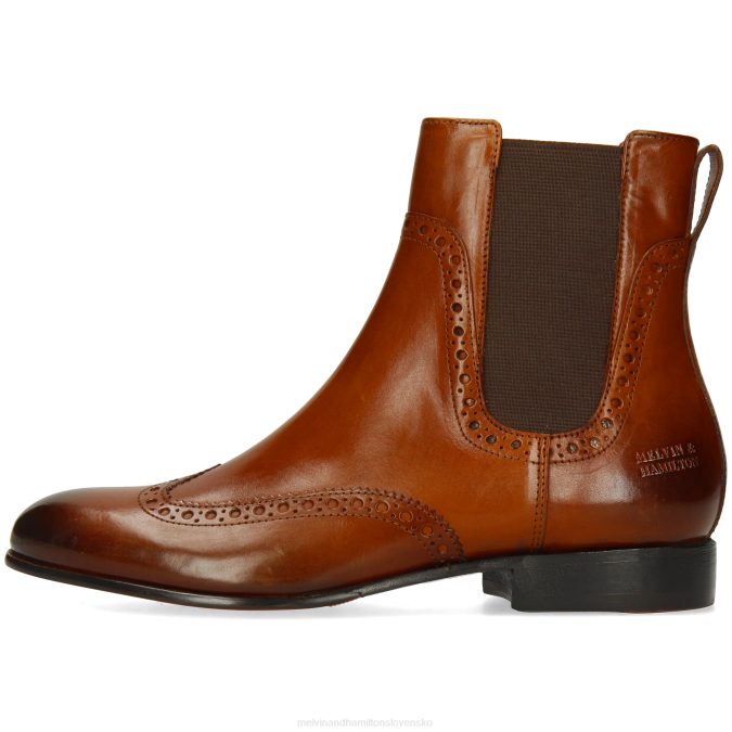 Melvin & Hamilton ženy sally 192 B0T2842 členkové čižmy hnedá