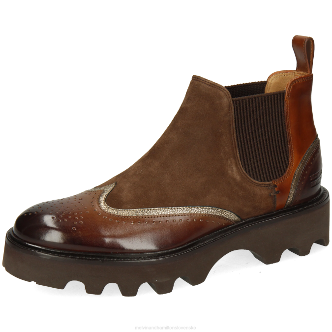 Melvin & Hamilton ženy sally 19 B0T2822 členkové čižmy hnedá