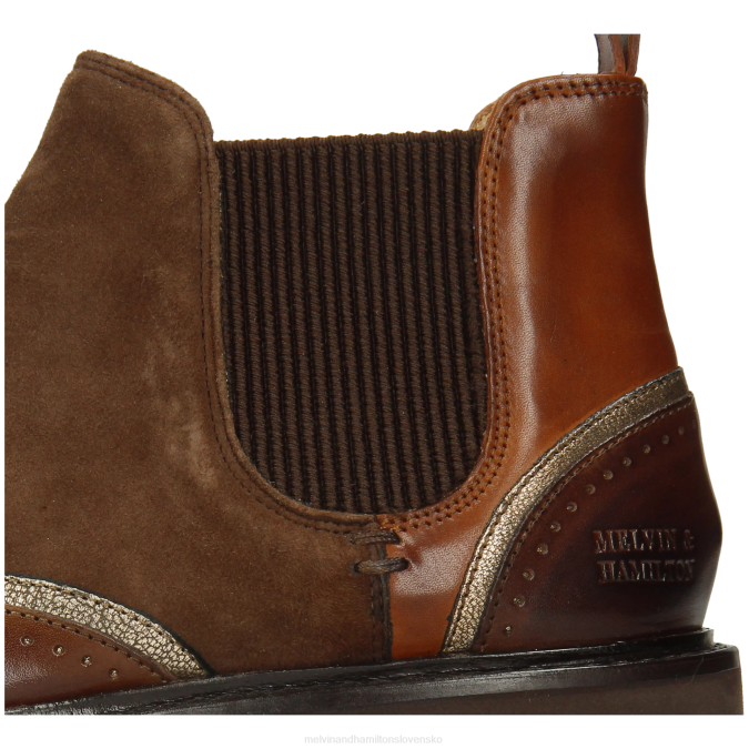 Melvin & Hamilton ženy sally 19 B0T2822 členkové čižmy hnedá