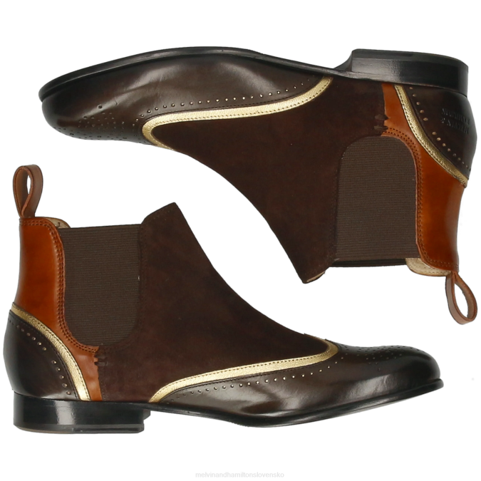 Melvin & Hamilton ženy sally 19 B0T2872 členkové čižmy multi