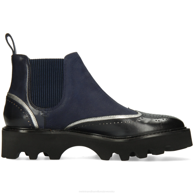 Melvin & Hamilton ženy sally 19 B0T2886 členkové čižmy Modrá