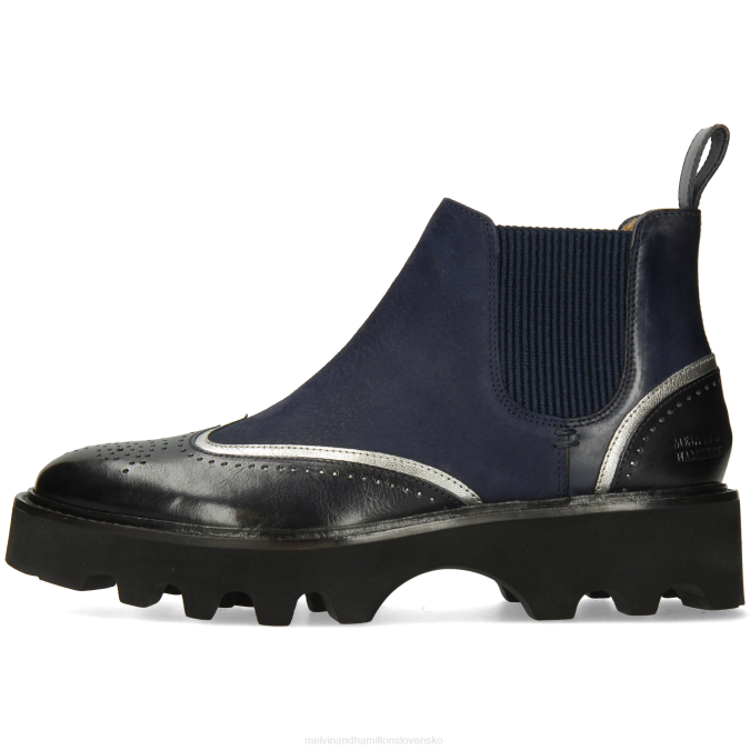 Melvin & Hamilton ženy sally 19 B0T2886 členkové čižmy Modrá