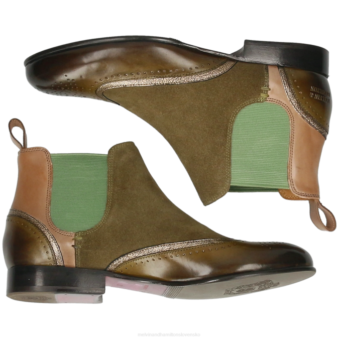 Melvin & Hamilton ženy sally 19 B0T2956 členkové čižmy multi