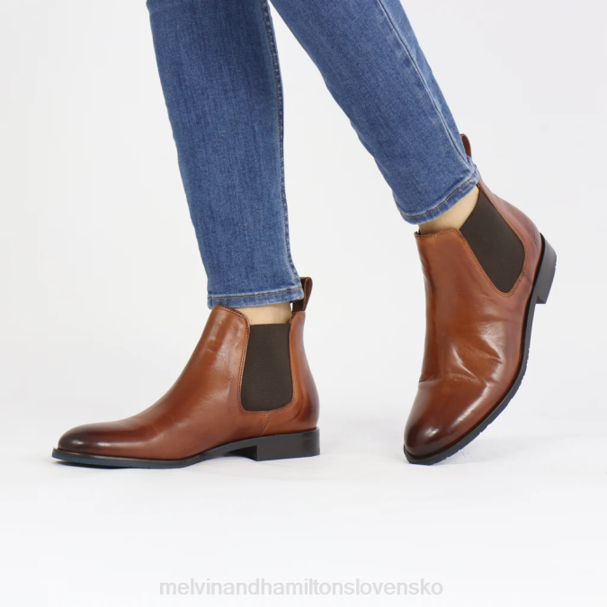 Melvin & Hamilton ženy sally 25 B0T21138 členkové čižmy hnedá