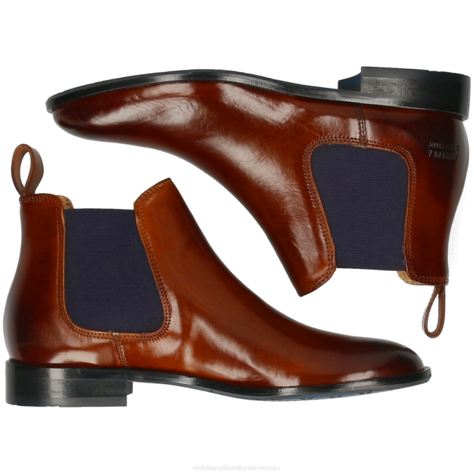 Melvin & Hamilton ženy sally 25 B0T2829 členkové čižmy hnedá