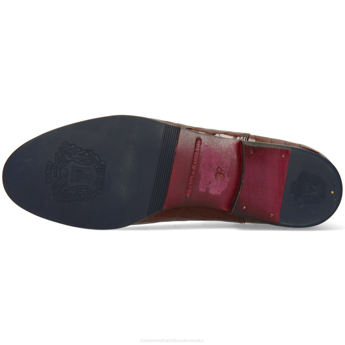 Melvin & Hamilton ženy sally 25 B0T2901 členkové čižmy hnedá