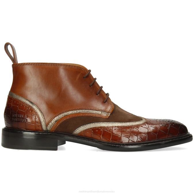 Melvin & Hamilton ženy sally 30 B0T2982 členkové čižmy hnedá