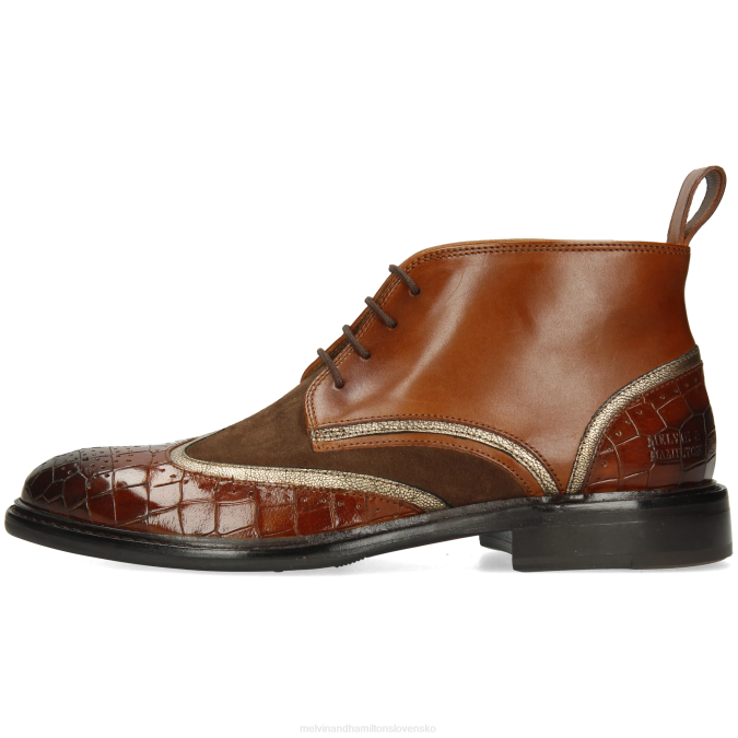 Melvin & Hamilton ženy sally 30 B0T2982 členkové čižmy hnedá