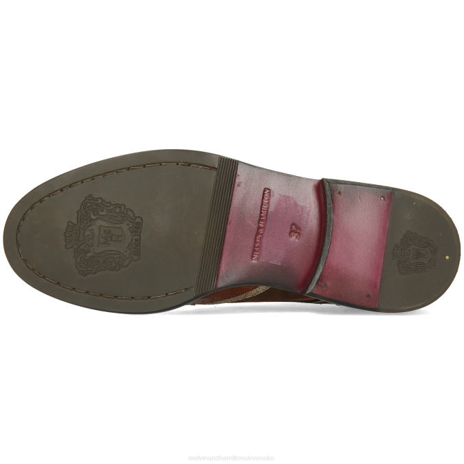 Melvin & Hamilton ženy sally 30 B0T2982 členkové čižmy hnedá