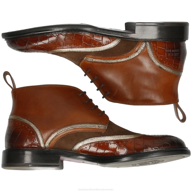 Melvin & Hamilton ženy sally 30 B0T2982 členkové čižmy hnedá