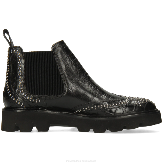 Melvin & Hamilton ženy sally 45 B0T2856 členkové čižmy čierna