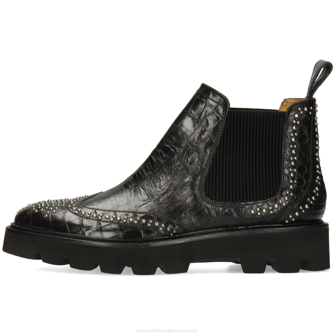 Melvin & Hamilton ženy sally 45 B0T2856 členkové čižmy čierna