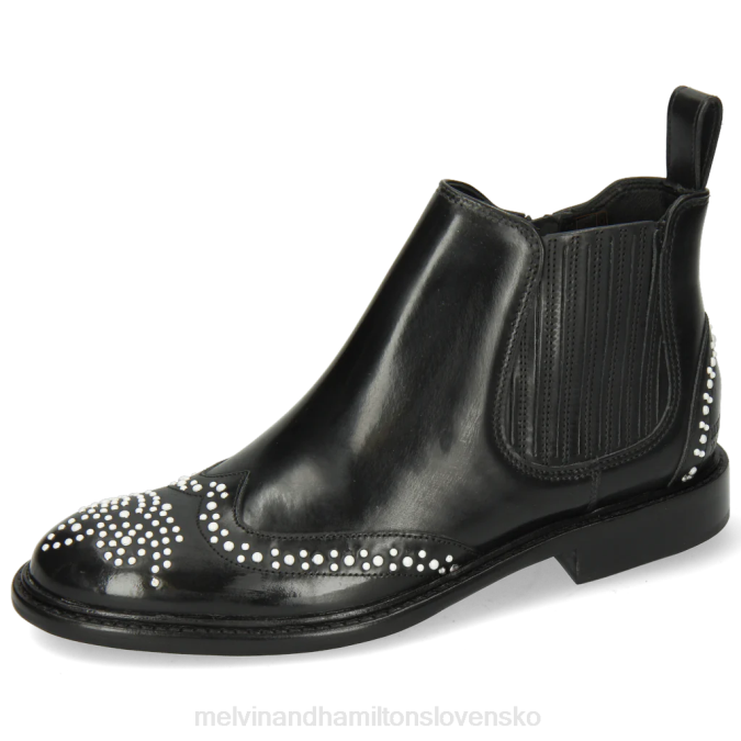 Melvin & Hamilton ženy sally 46 B0T21061 členkové čižmy čierna