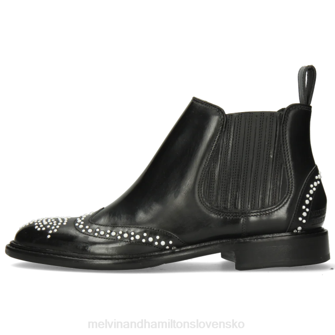 Melvin & Hamilton ženy sally 46 B0T21061 členkové čižmy čierna