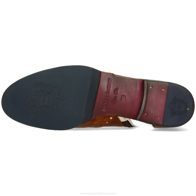 Melvin & Hamilton ženy sally 60 B0T2819 členkové čižmy hnedá