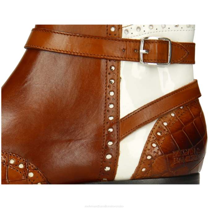 Melvin & Hamilton ženy sally 60 B0T2819 členkové čižmy hnedá