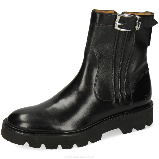 Melvin & Hamilton ženy sally 85 B0T2849 členkové čižmy čierna