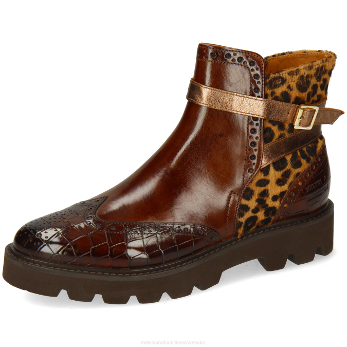 Melvin & Hamilton ženy selina 25 B0T2894 členkové čižmy hnedá