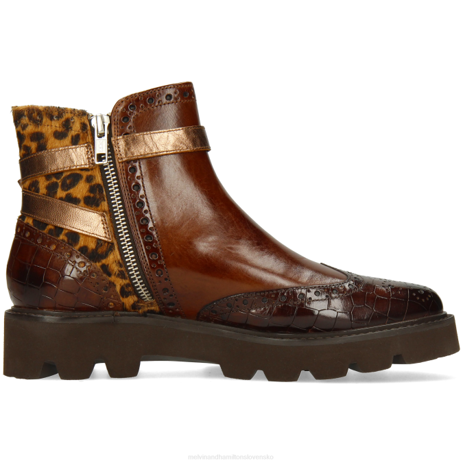 Melvin & Hamilton ženy selina 25 B0T2894 členkové čižmy hnedá