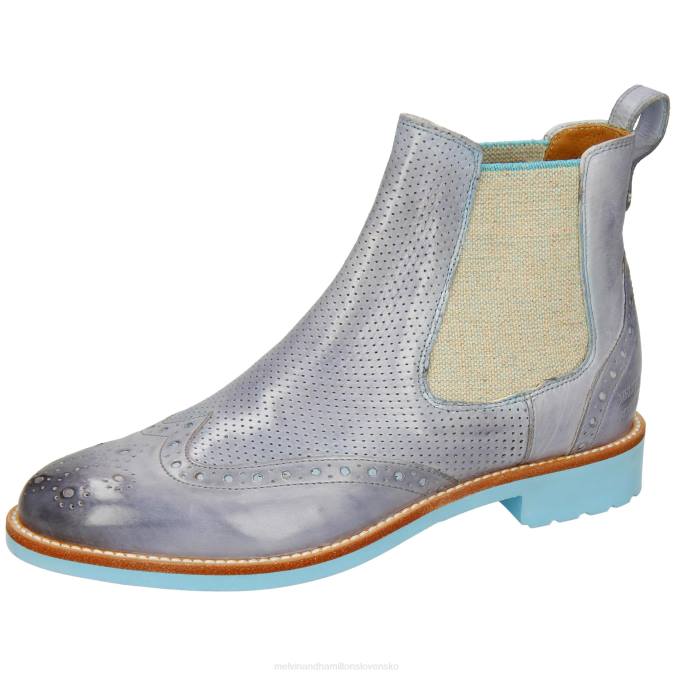 Melvin & Hamilton ženy selina 29 B0T2836 členkové čižmy fialový baklažán