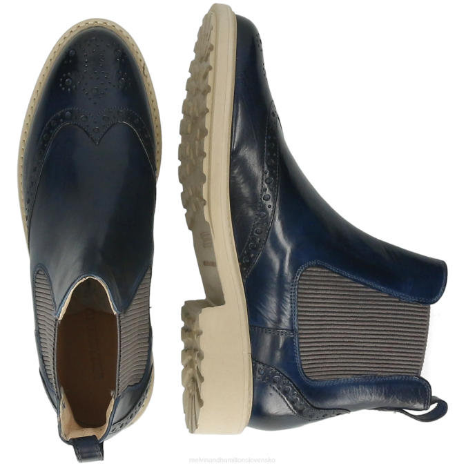 Melvin & Hamilton ženy selina 29 B0T2845 členkové čižmy Modrá