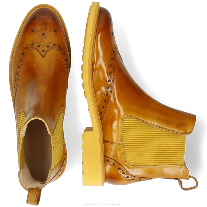 Melvin & Hamilton ženy selina 29 B0T2899 členkové čižmy žltá