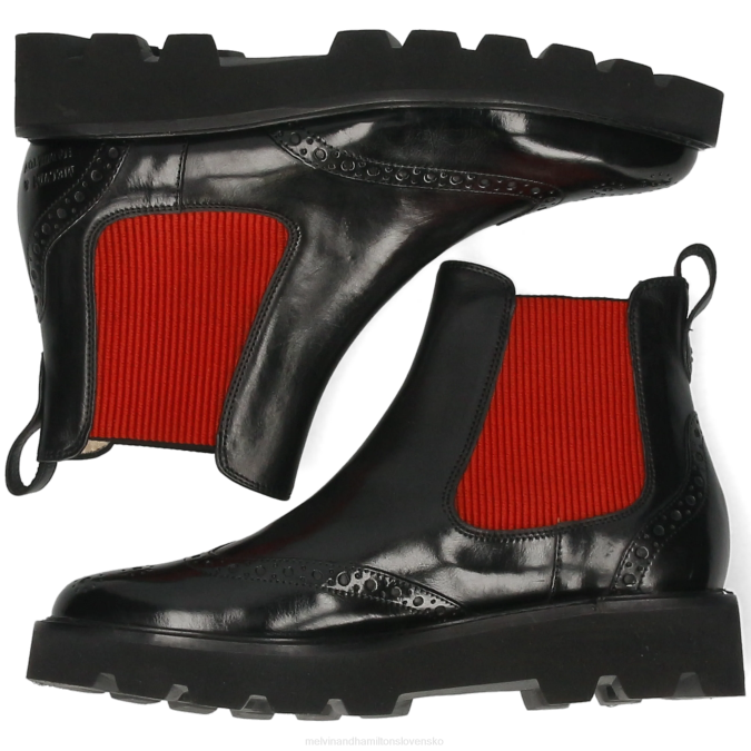 Melvin & Hamilton ženy selina 29 B0T2906 členkové čižmy čierna