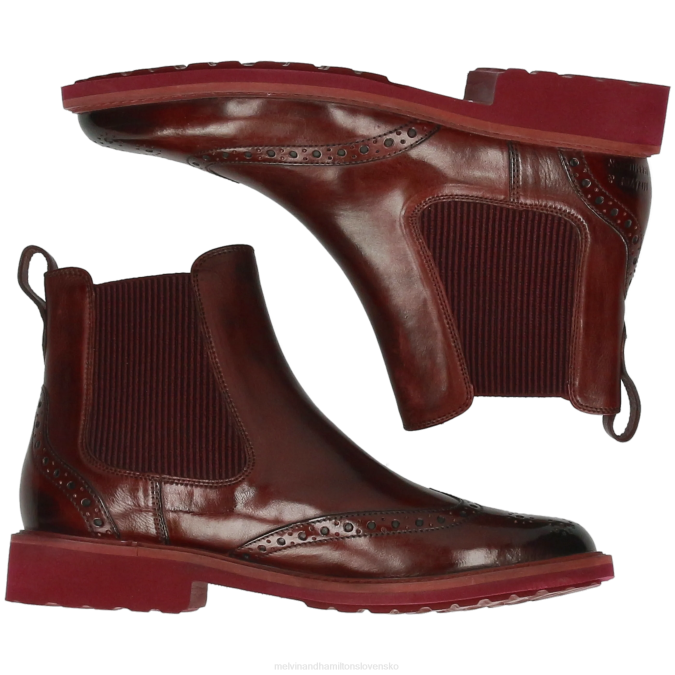 Melvin & Hamilton ženy selina 29 B0T2962 členkové čižmy Fialová