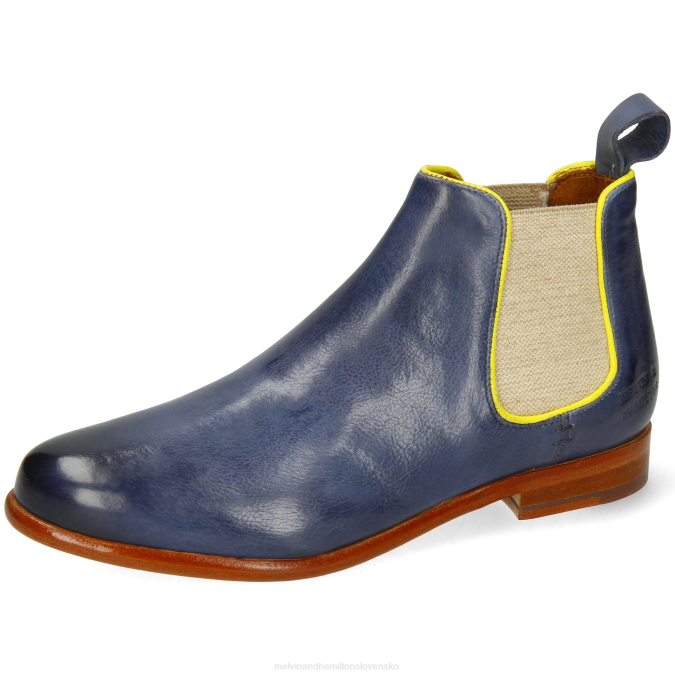 Melvin & Hamilton ženy selina 48 B0T2902 členkové čižmy Modrá