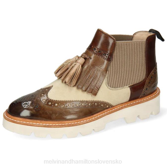 Melvin & Hamilton ženy selina 5 B0T21082 členkové čižmy hnedá