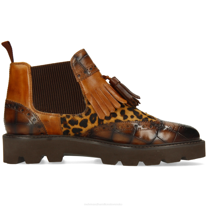 Melvin & Hamilton ženy selina 5 B0T2869 členkové čižmy hnedá