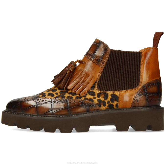 Melvin & Hamilton ženy selina 5 B0T2869 členkové čižmy hnedá