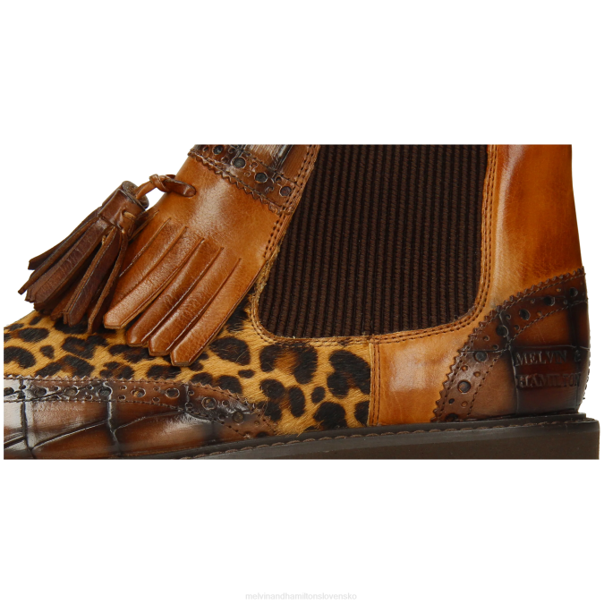 Melvin & Hamilton ženy selina 5 B0T2869 členkové čižmy hnedá